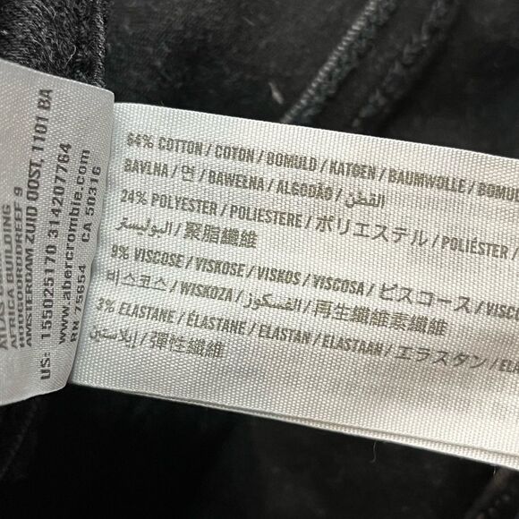 Abercrombie & Fitch Denimcl Simone High Rise Super Skinny jeans Black - Picture 7 of 7